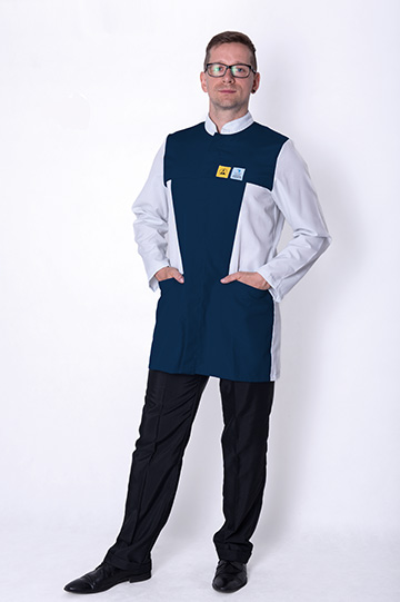 Navy Blue ESD Smock