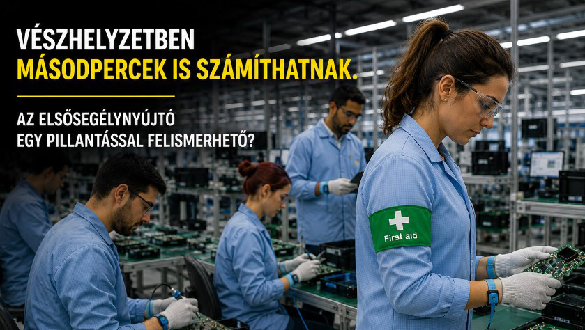 ESD védett ruházati termékek megkülönbözető jelöléssel