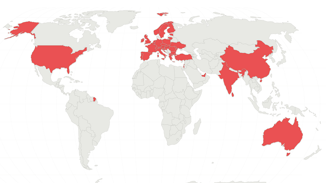 Partnereink vilag korul